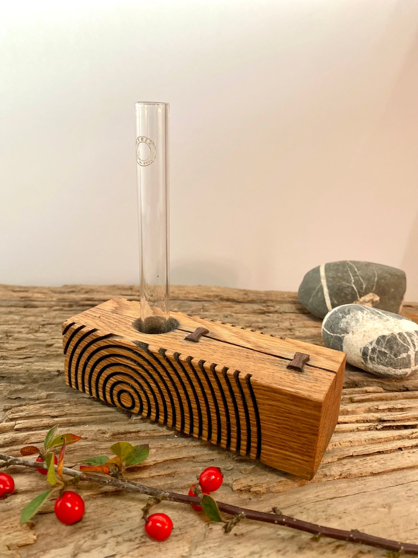 Modern Rustic Mini Vase