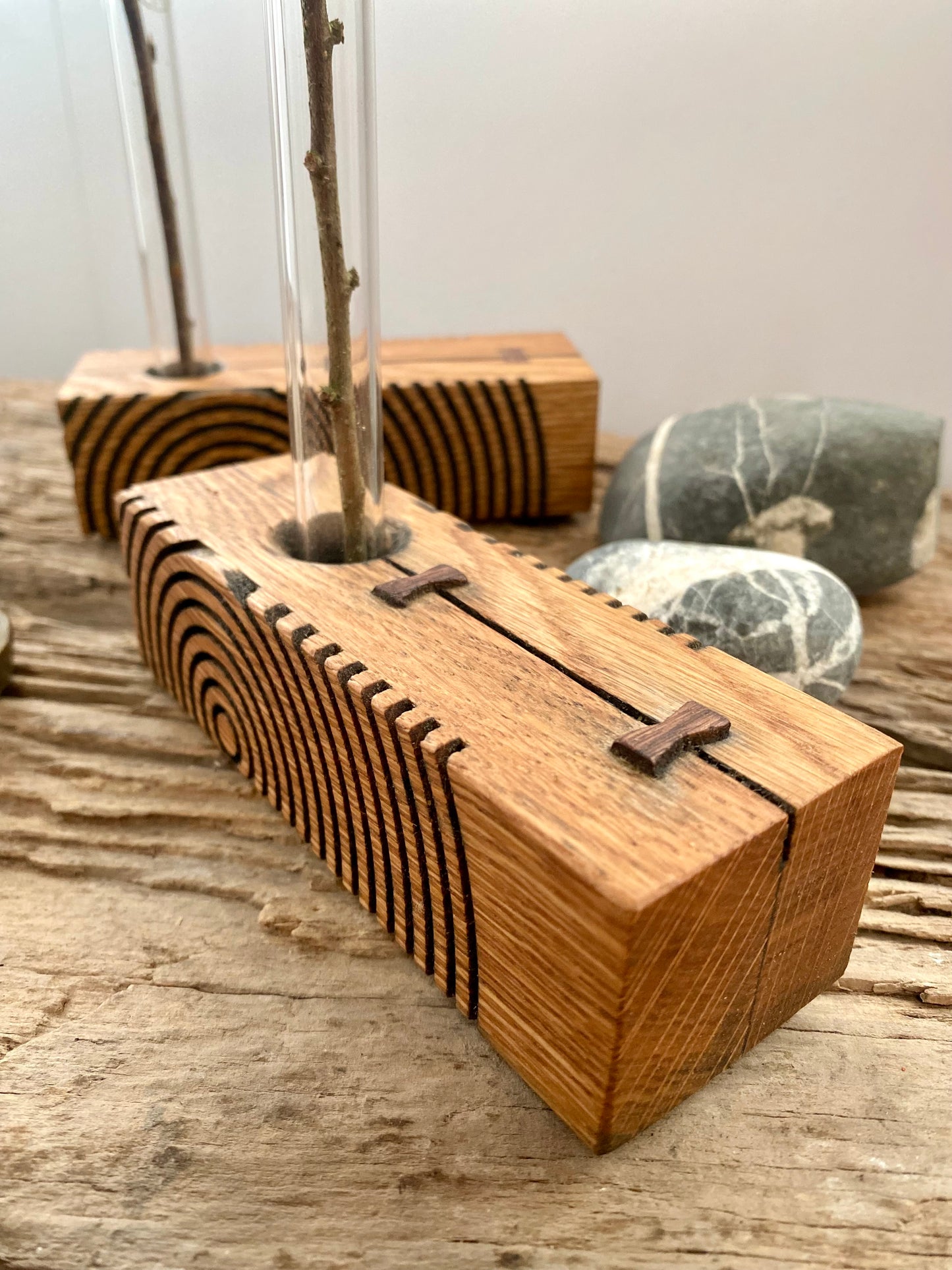 Modern Rustic Mini Vase