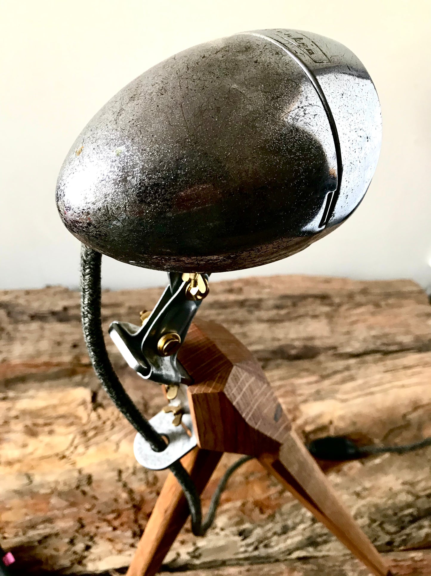 Vintage Steampunk Bicycle Spotlight