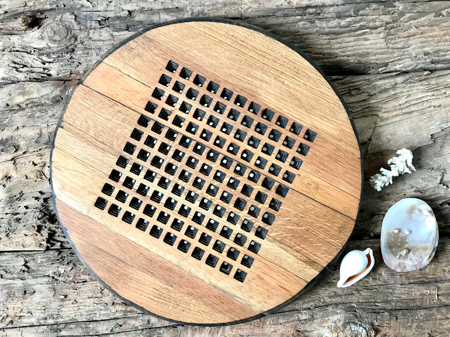 Wall Art Pixelled Wall Mirror