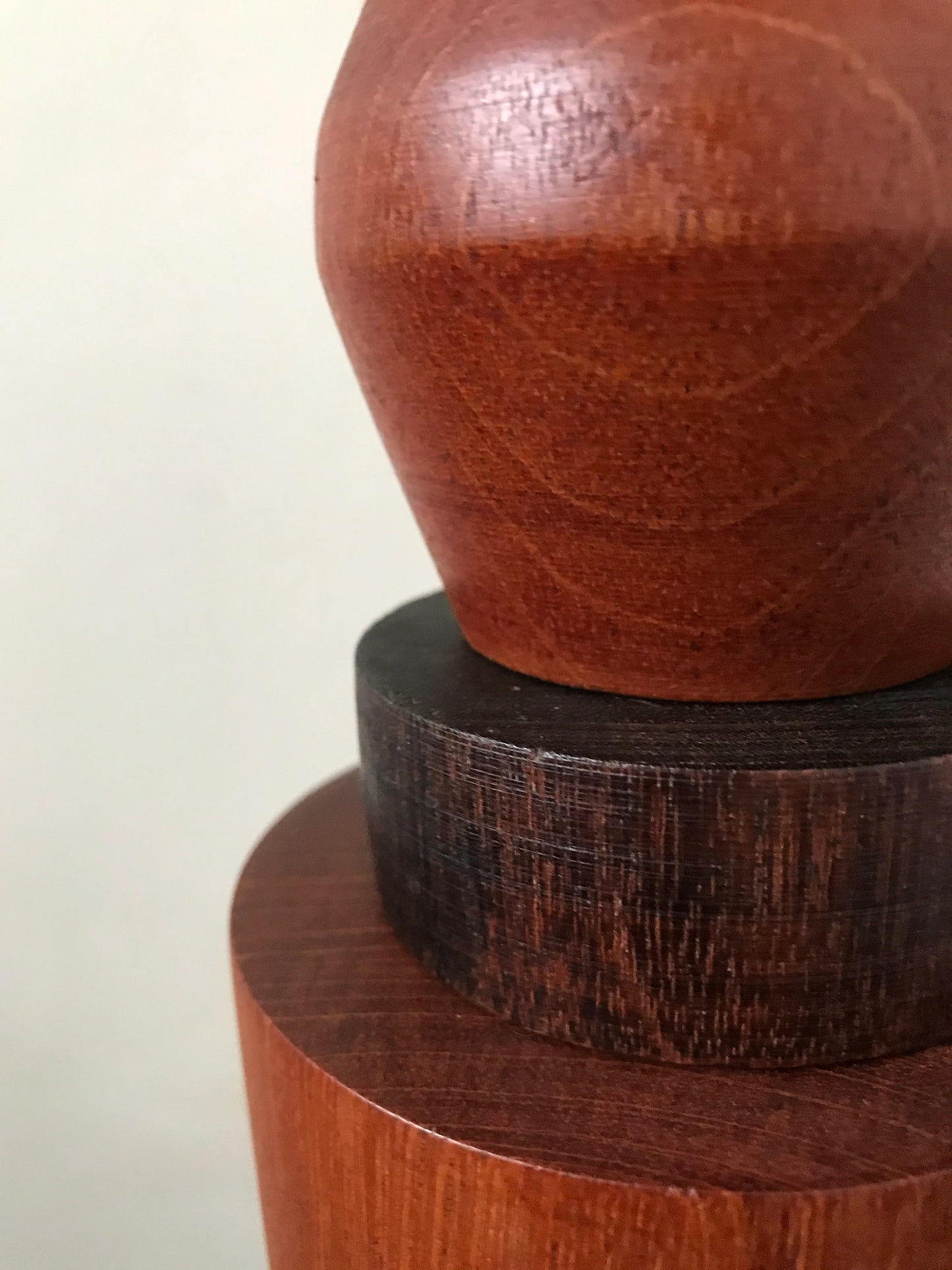 Rustic Hardwood Hanging Pendant Light