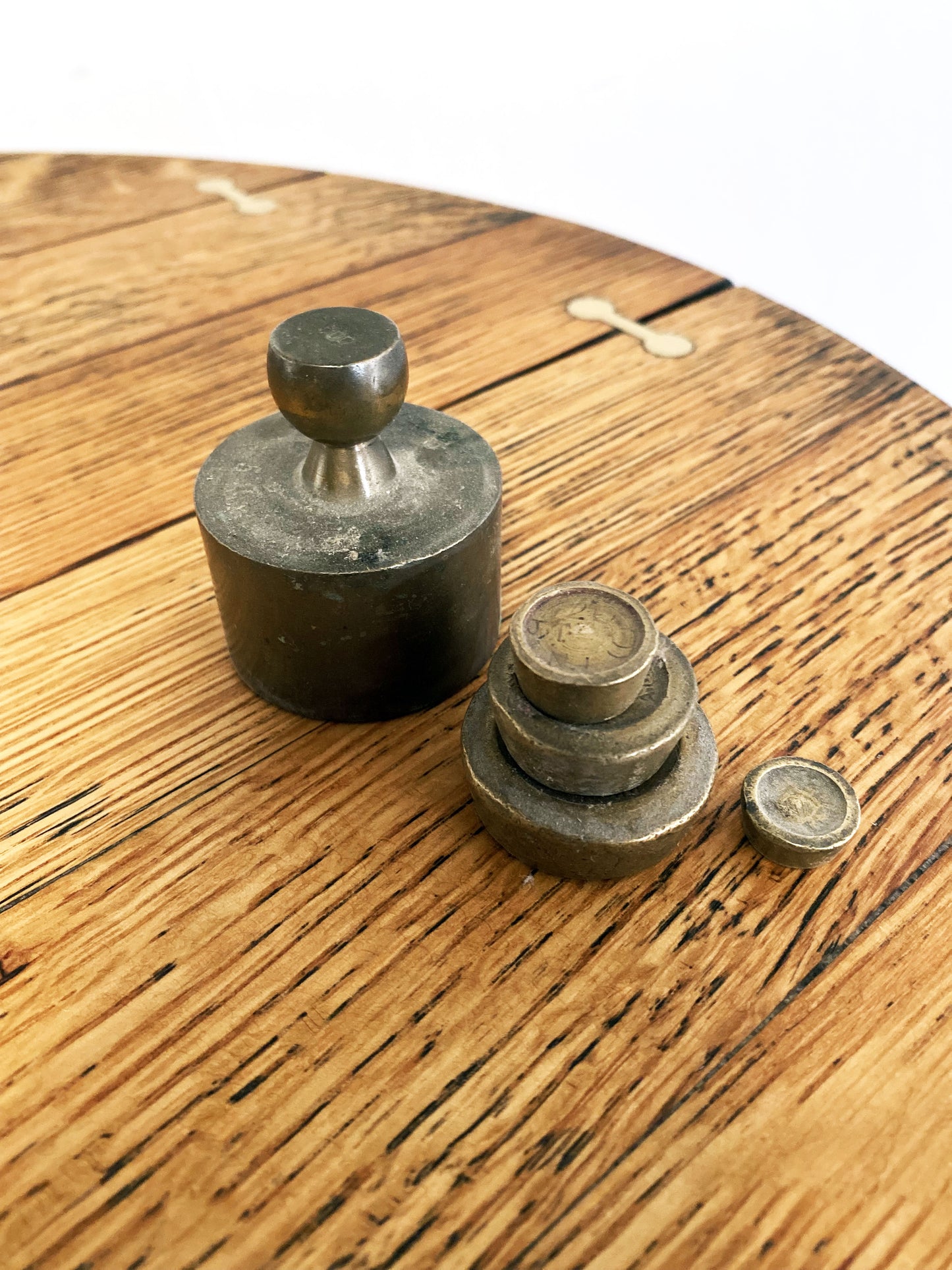 Modern rustic mid-century coffee or side table with traditional joinery and natural grain surface texture