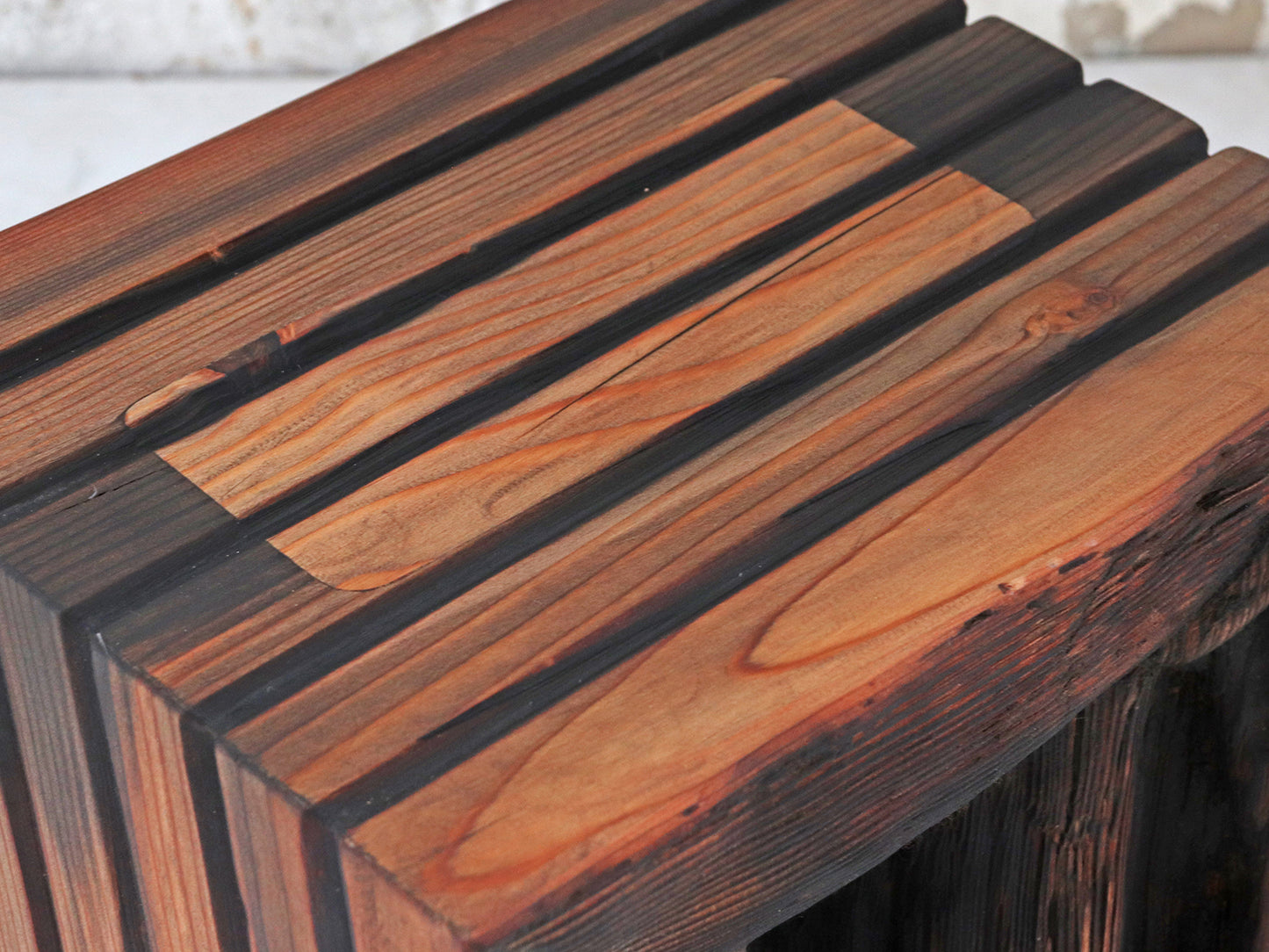 Modern Rustic Driftwood Table Stool