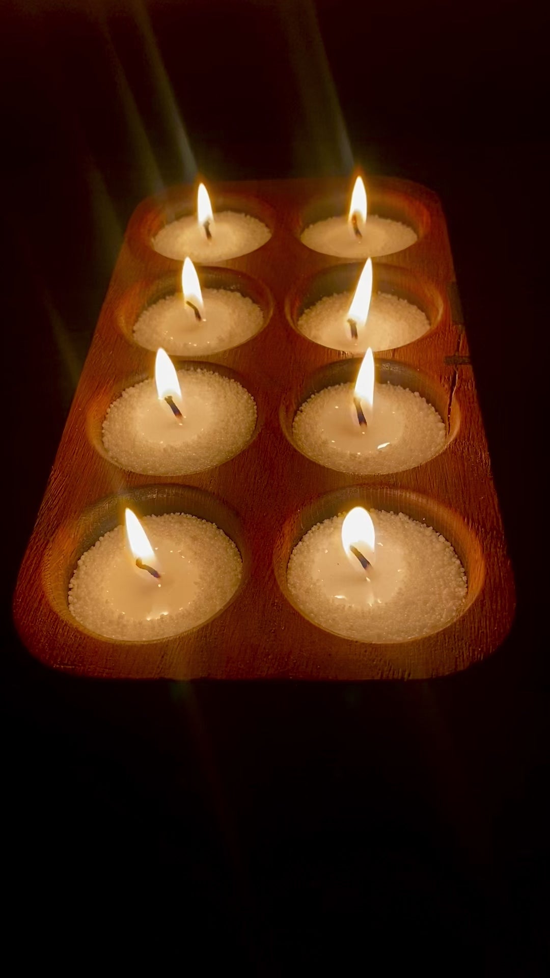 Mantelpiece candle holder