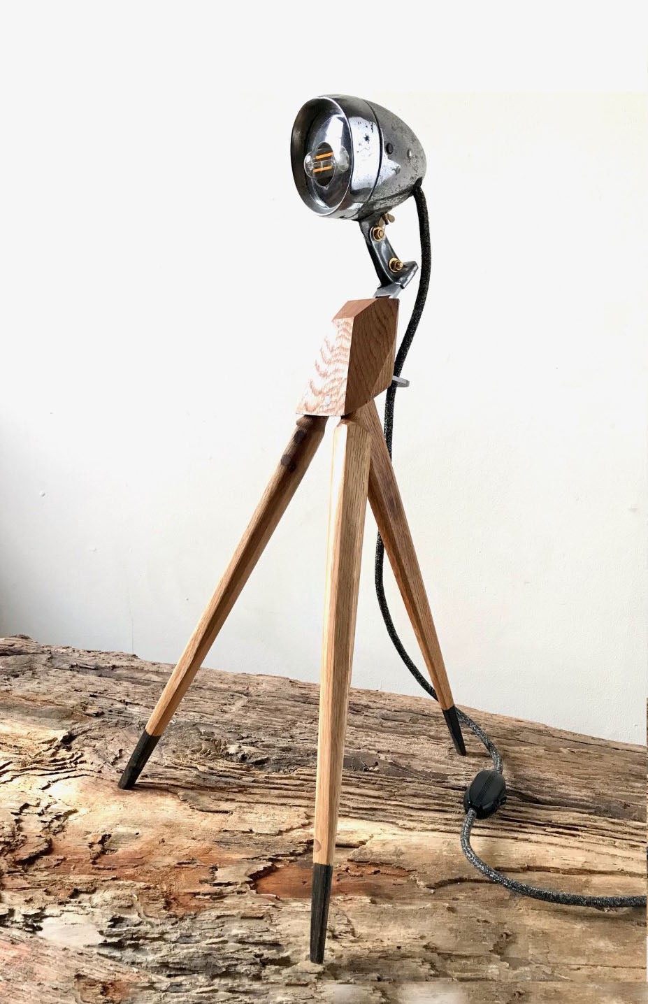 Vintage Steampunk Bicycle Spotlight