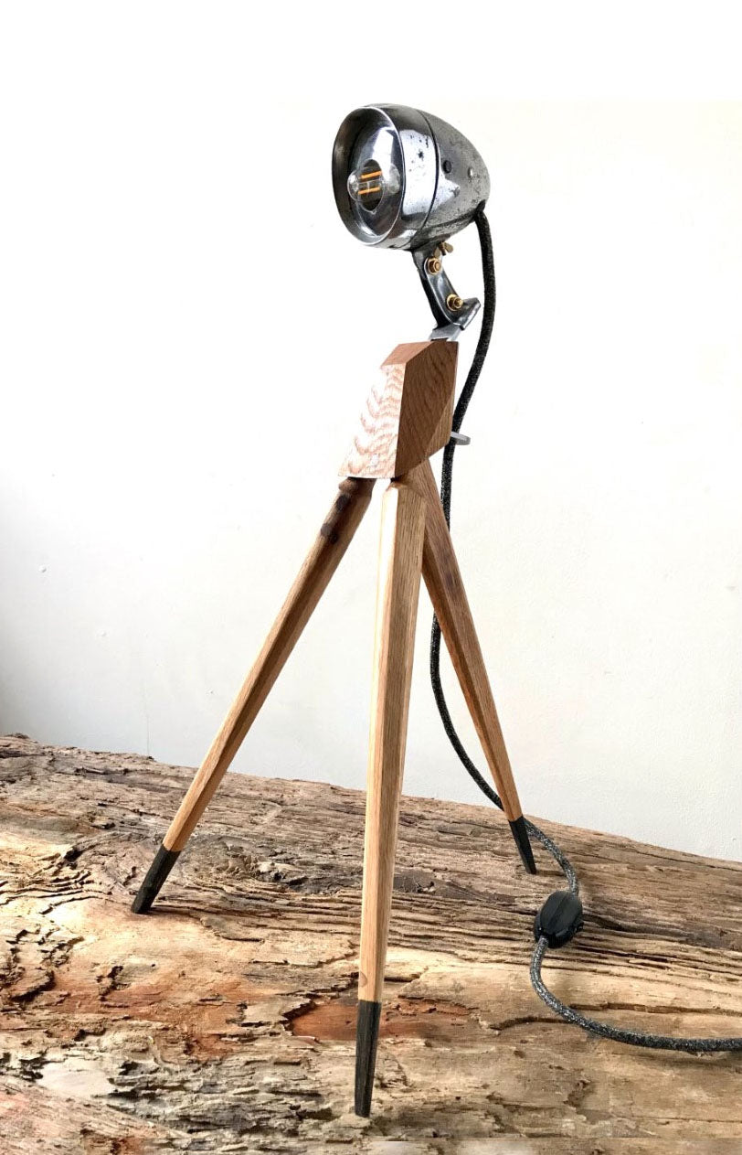 Vintage Steampunk Bicycle Spotlight