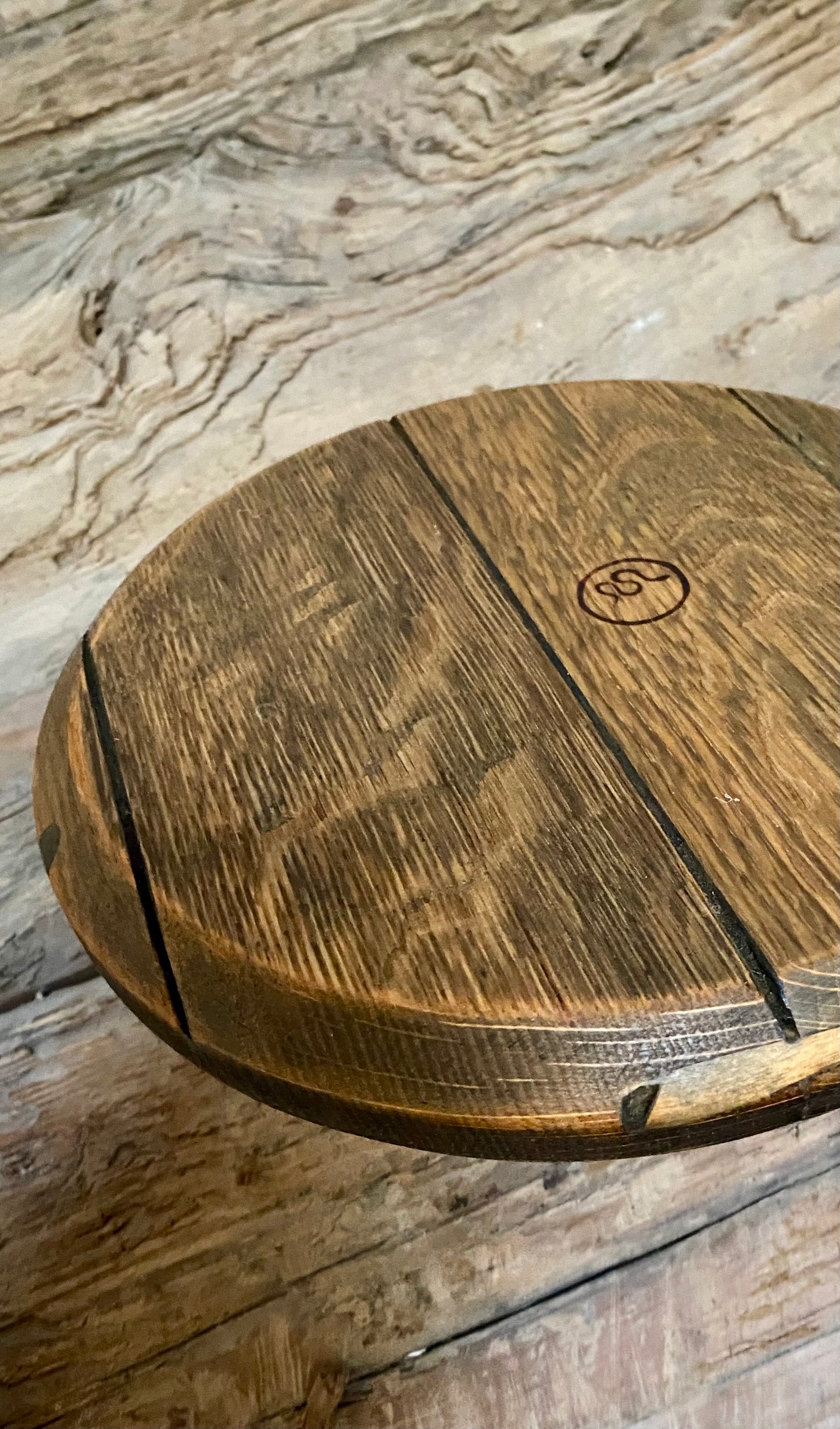 Reclaimed Oak Serving Display Dish