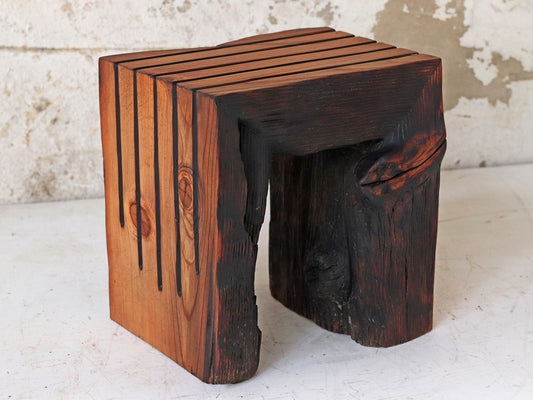 Modern Rustic Driftwood Table Stool