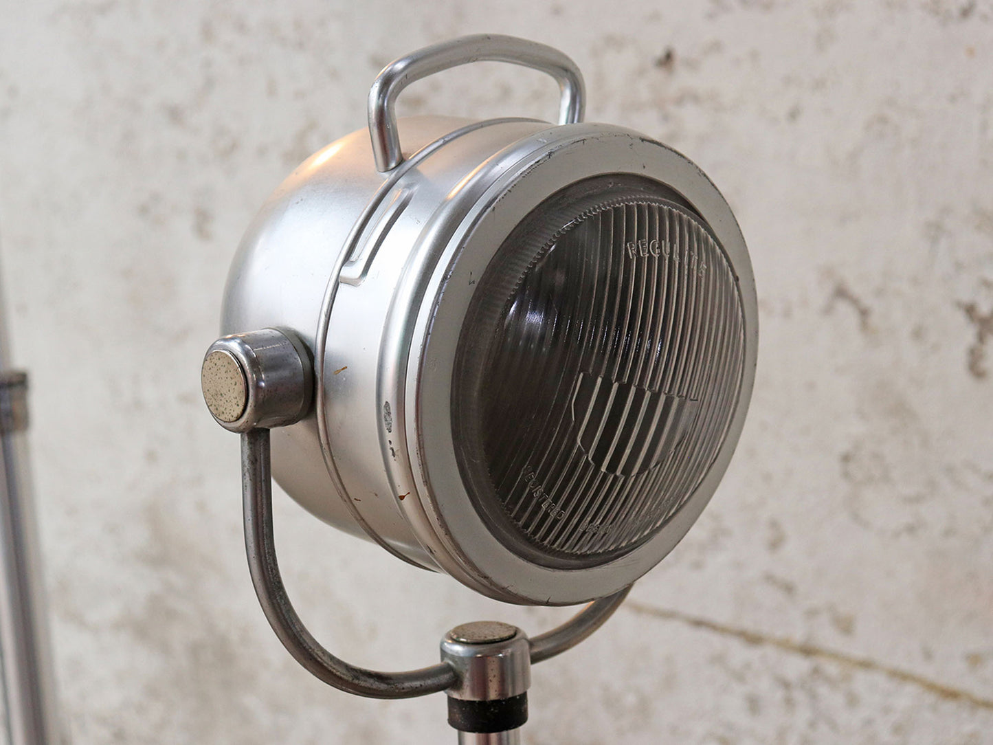 Industrial Rustic Spotlight Lamp – Upcycled Contemporary Lighting